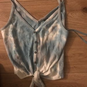 Tie die tank top